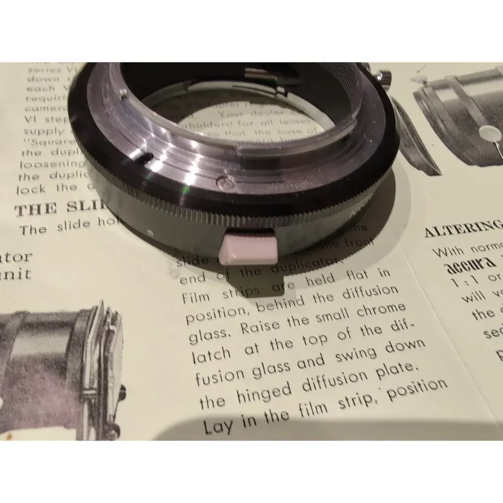 Nikon Bellows Focusing Attachment Model II w/ Box, BR-2 E-2 & BR-3 Macro...